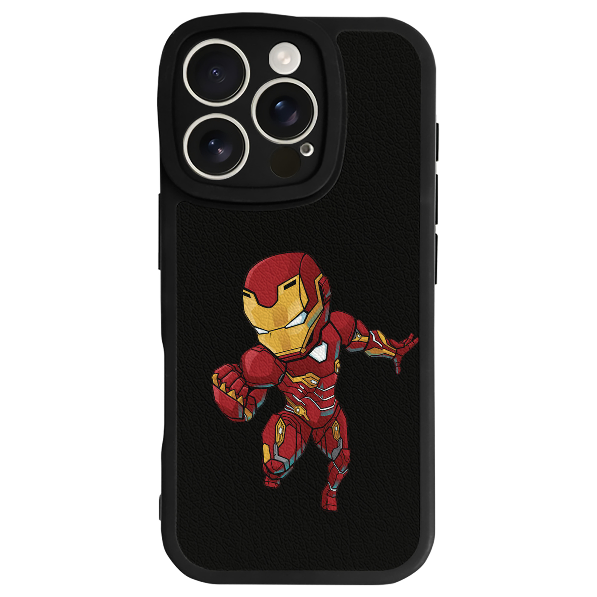 （画像用） アベンジャーズ The Avengers 【iPhone 16シリーズ対応】シリコンスマホケース（レザー調） 材質：シリコン